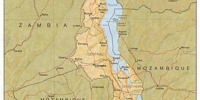 Lake Malawi på kartet