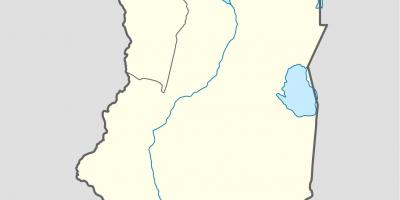 Kart over Malawi river